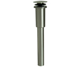 Dome Style Round Lavatory Drain - without Overflow & EZ-CLICK™ Soft Touch Dome